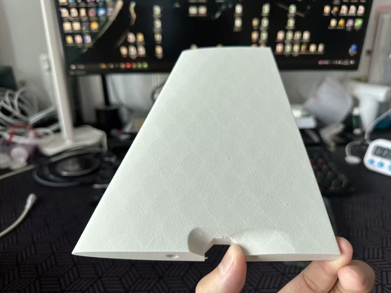 Miniatura 1 do modelo 3D VERTEX-V3-ACRO 运动固定翼；全动鸭翼；轻量化高机动