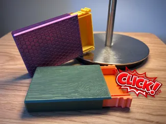 Slim wallet box - travel companion
