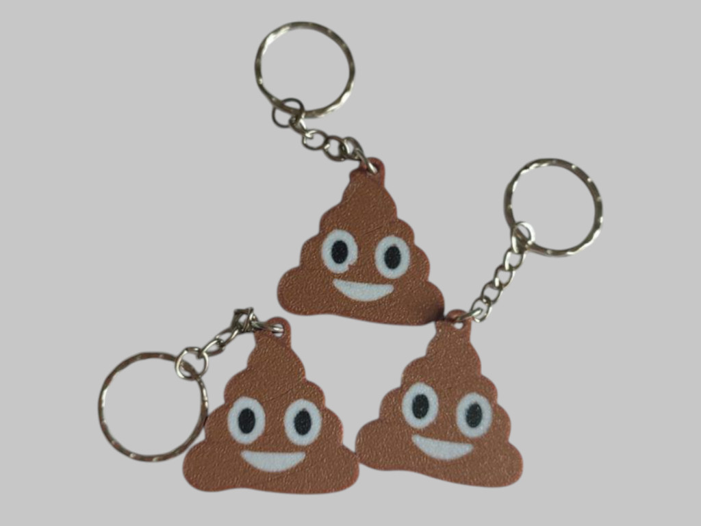 Poop Keychain