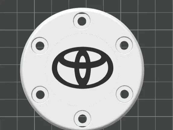Toyota cap for logitech wheels