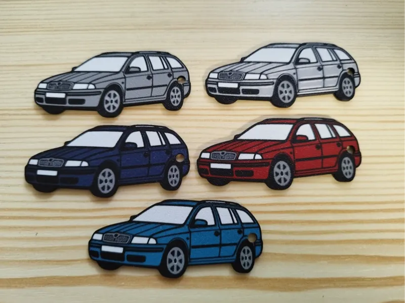 Skoda Octavia 1 combi keychain 