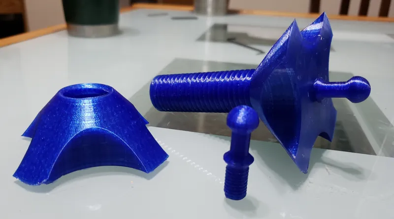 Threaded Filament Spool Holder