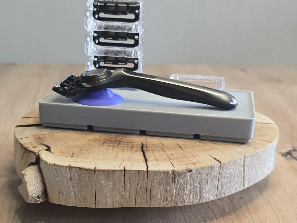 Gridfinity Razor Refills Gridfinity Gillette Labs Razor Station (4x2 H1) - Free 3D Print Model ...