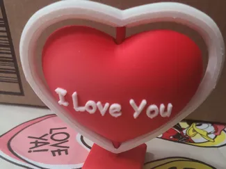 I Love You I Know Spinning Heart (Editable Text)