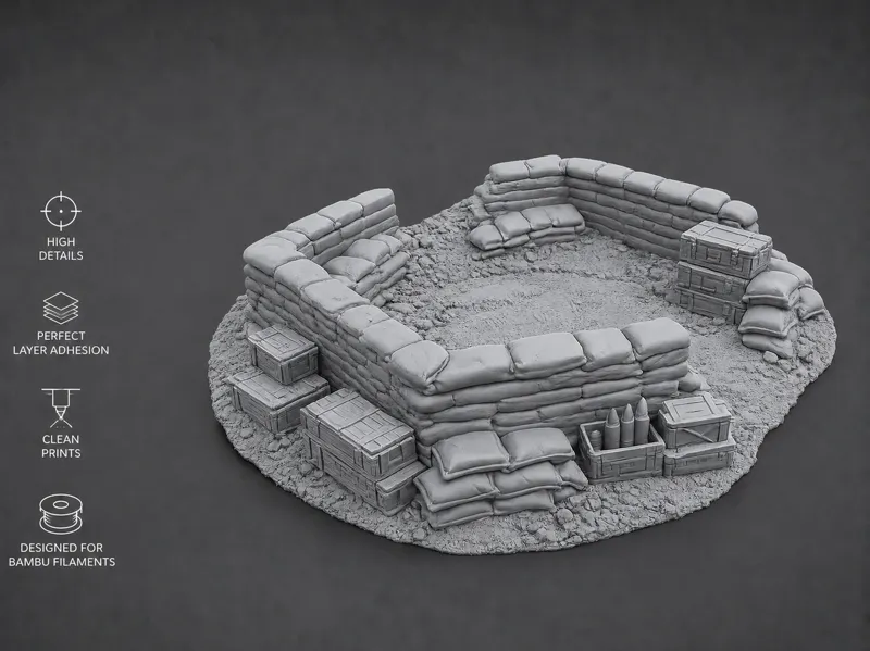 Imperial Forward Artillery Position – Terrain