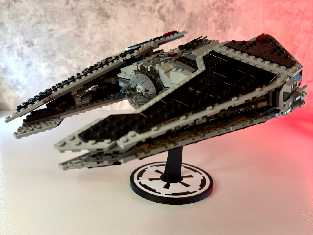 Stand for LEGOs Star Wars models - Imperial symbol