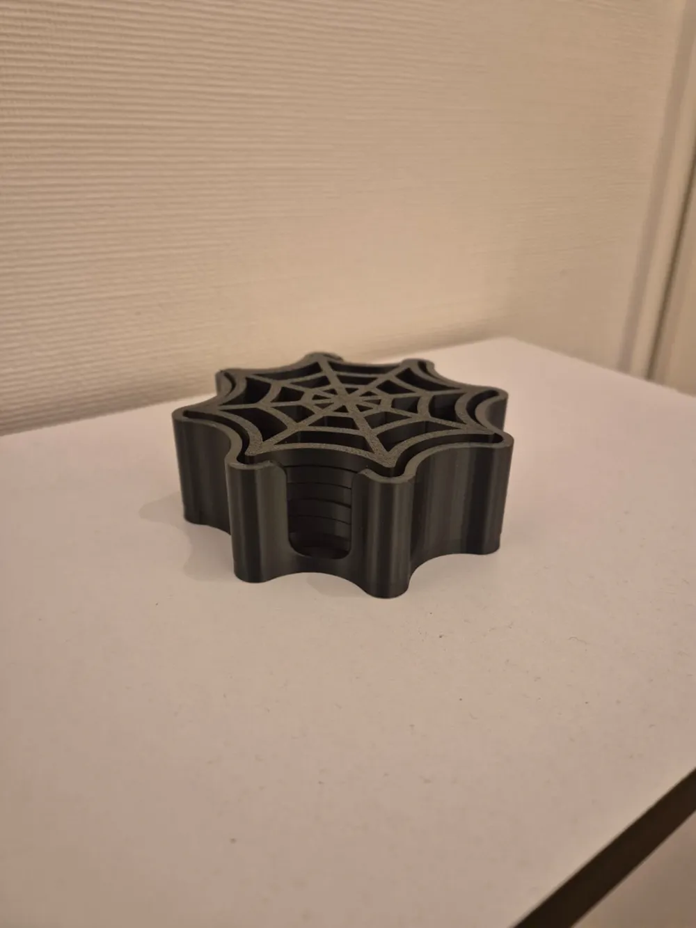 Spider web coasters by Portokali - MakerWorld