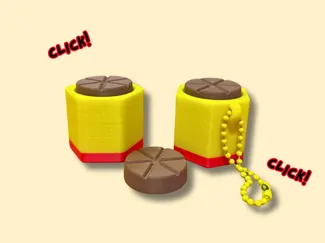 Chocolate Abuelita Clicker Fidget