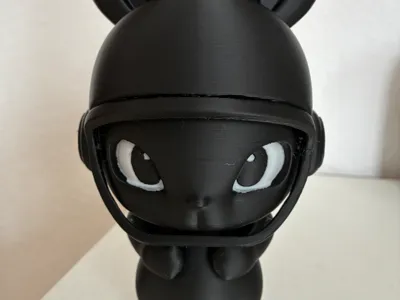 Cute Black Bunny