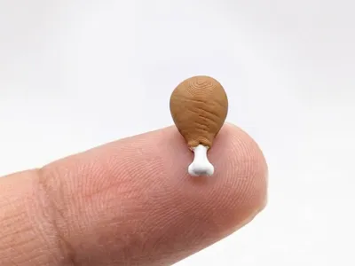 The smallest chicken leg in the world (Nozzle 0.4)