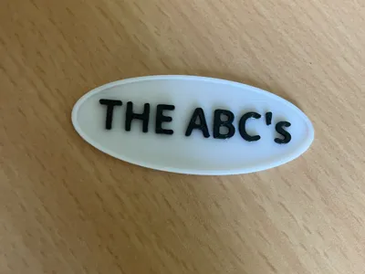 THe ABC's sign