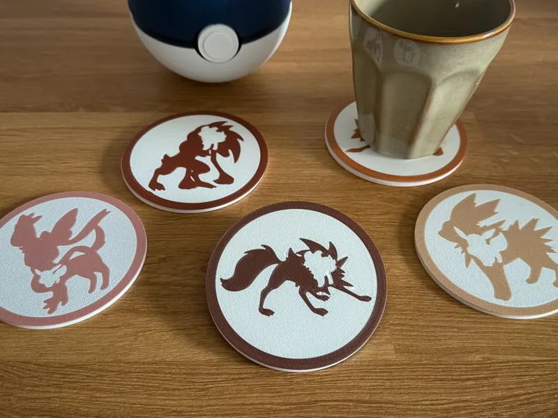Pokémon Evolution Coaster Rockruff (DuskForm)