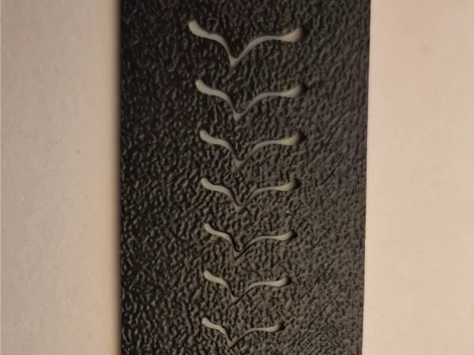 Pochoir pour aérographe leurre peche