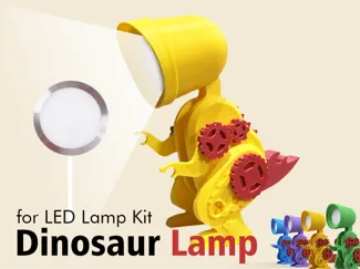 Dinosaur LED Lamp Kit 恐龙台灯