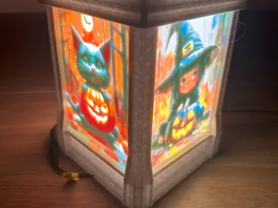 Halloween Lithophane Panels