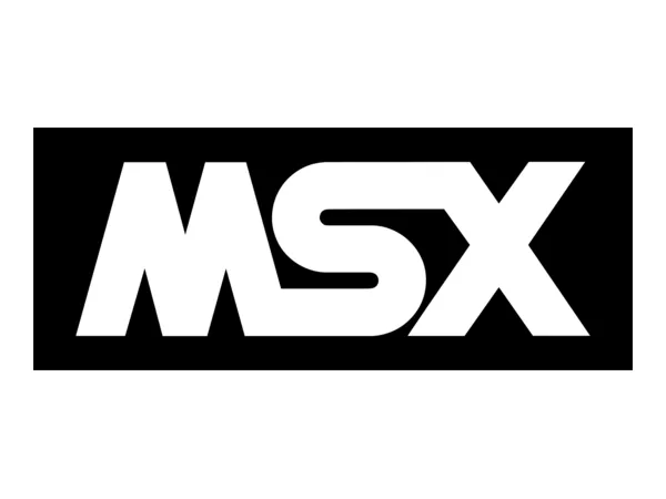 Iman para nevera del logo del MSX