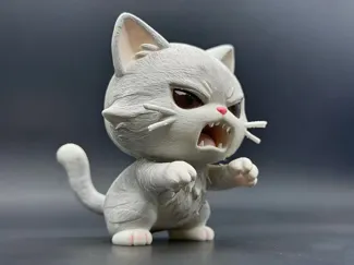 愤怒的小猫