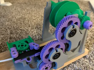 Drill Heavy Duty Spool rewinder with correct parts