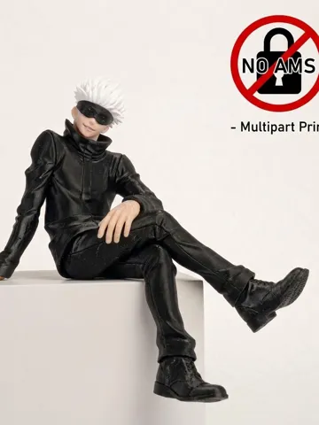 Accesorio para impresora 3D: Satoru Gojo Jujutsu Kaisen - NO AMS Edition — vista de referencia 2