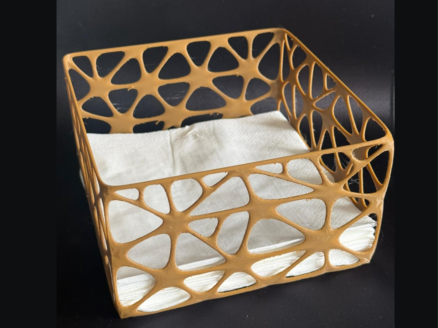 Napkin Holder  170 X 170 Organic Design No SUPPORT