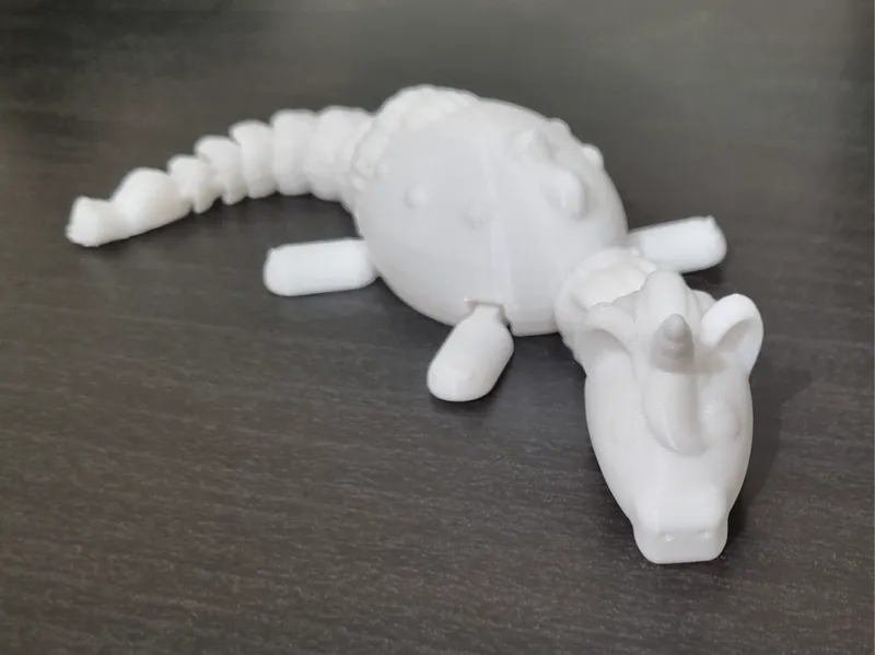 Cute Articulated Unicorn Dragon