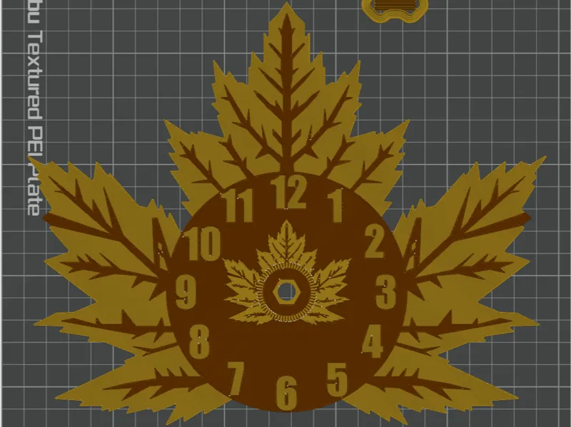 Ahorn Uhr