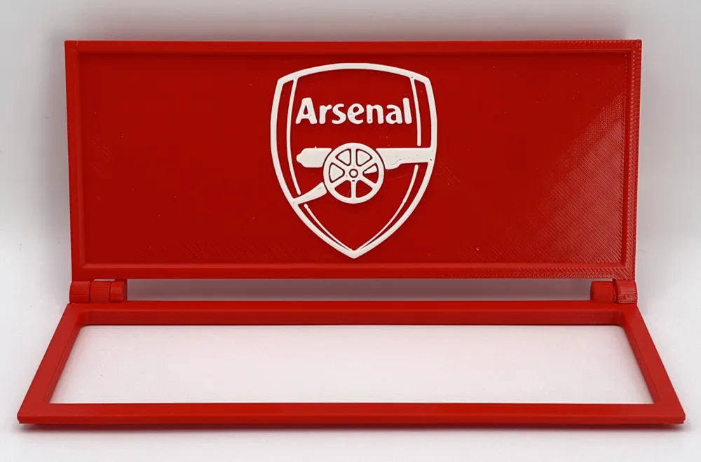 Lid - Arsenal football soccer toolbox desk pen - Free 3D Print Model ...