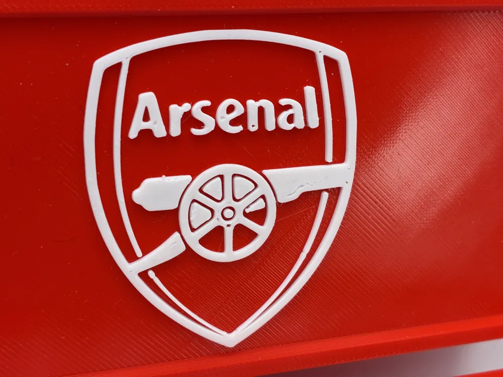 Lid - Arsenal football soccer toolbox desk pen - Free 3D Print Model ...