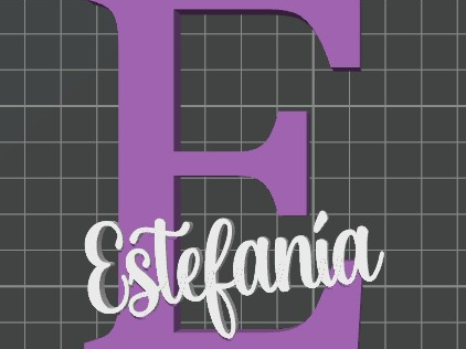 Inicial E y Estefanía 