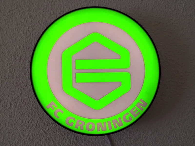 FC Groningen Lichtbox