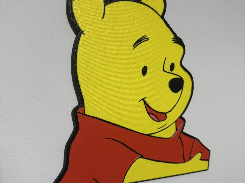 Winnie the pooh wall art (winnie)