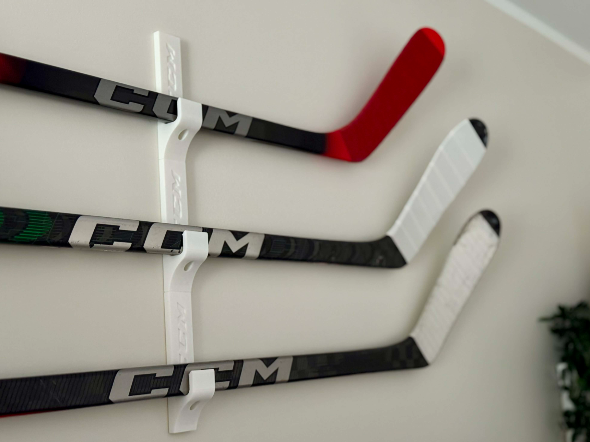 Hockey Stick Wall Mounts (stackable)