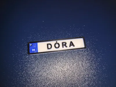 Hungarian registration number