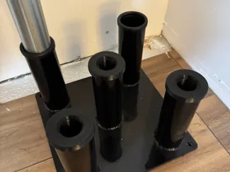 vertical barbell storage 30mm adapter