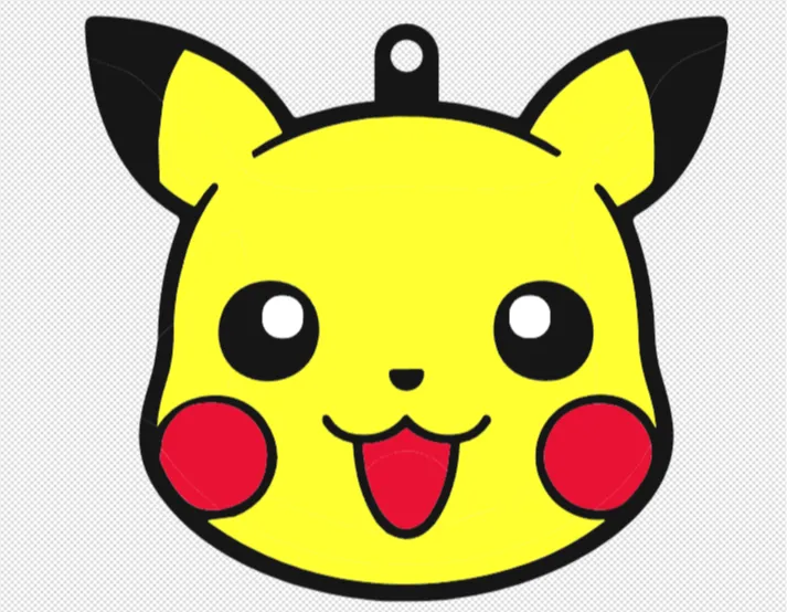 pikachu keychain