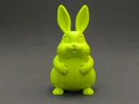 Figurine de lapin joufflu — photo 2