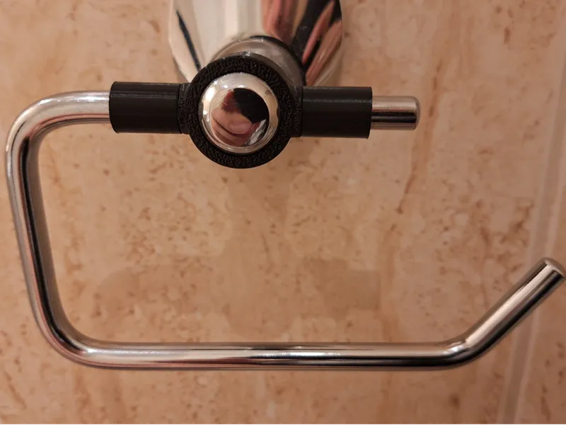 Toilet paper holder cover