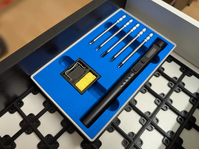 T65-SP soldering iron Gridfinity box
