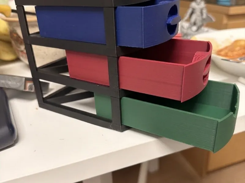 multi stack drawers