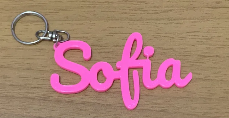 Sofia Keychain