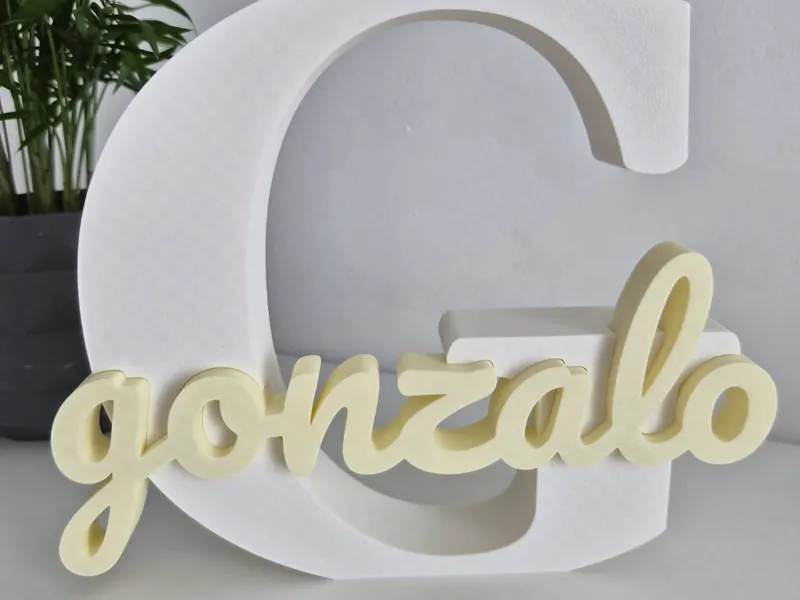 Letra inicial Gonzalo