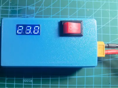 3518 fast charge module voltage display
