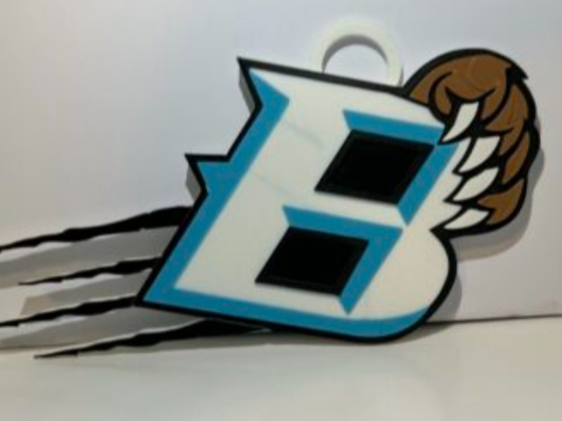 Beddingfield Bruins Team Logo Chain