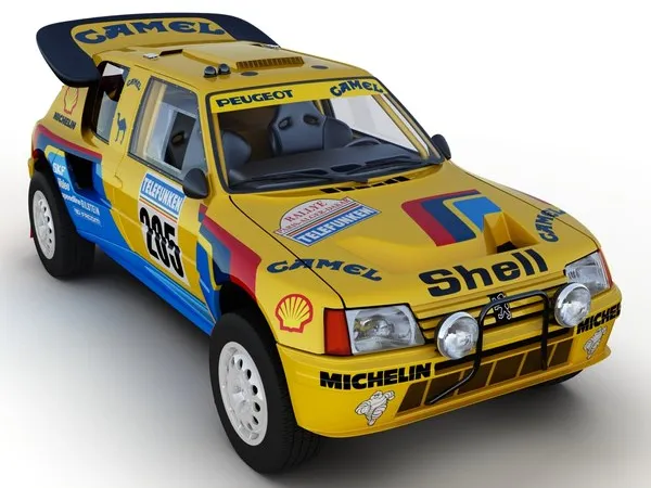 Peugeot 205 T16 Dakar version