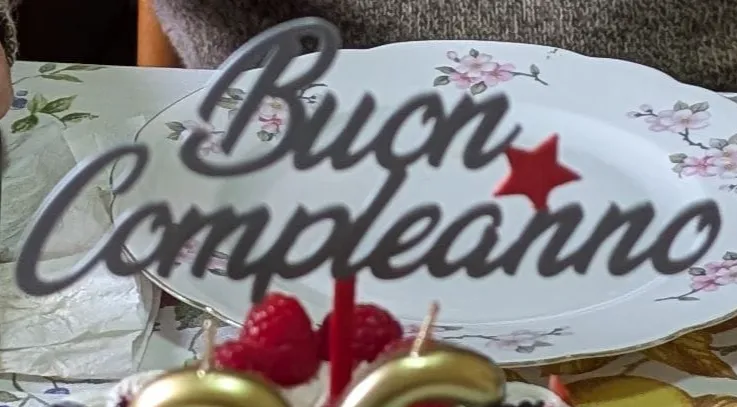 Buon Compleanno in Italiano, happy Birthday