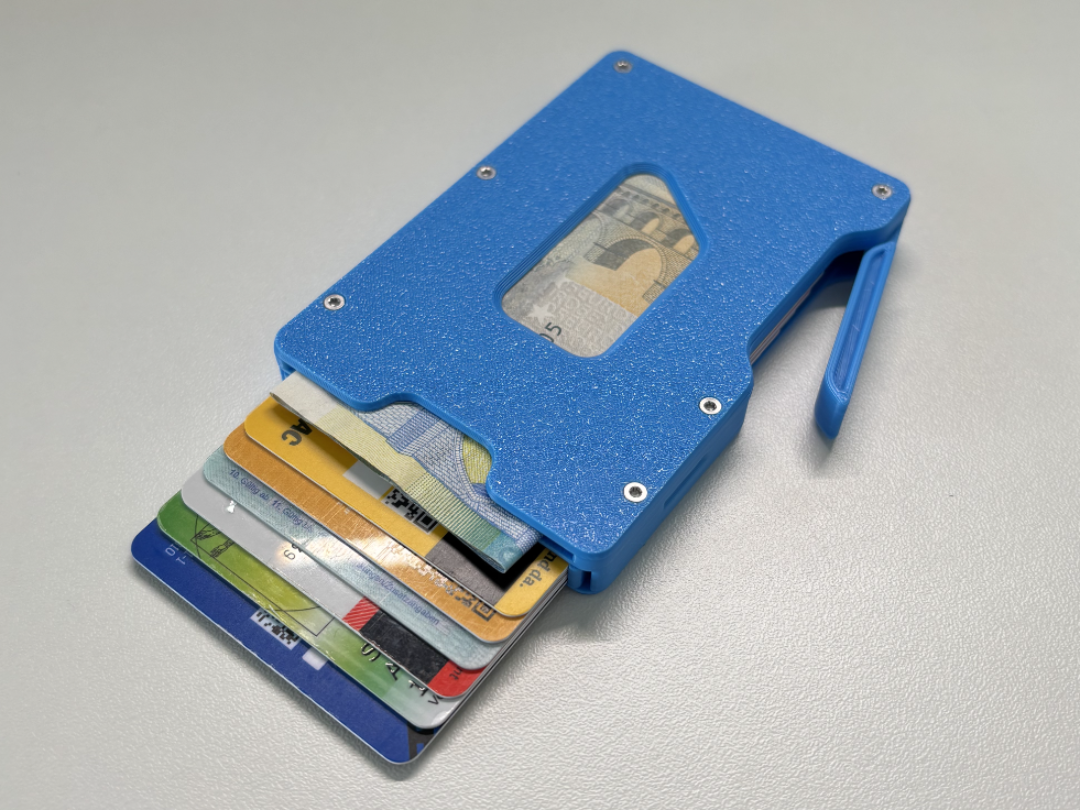 Slim Pull Wallet – 6 Cards & Cash - 1