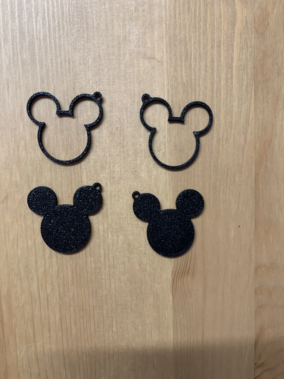 2 Sets Of Mickey Mouse Earrings view 2
