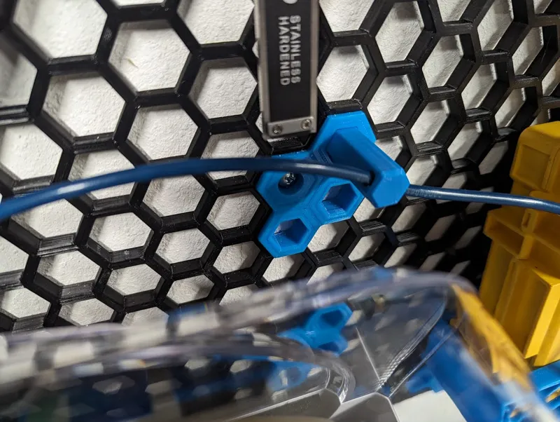 PTFE Tube Guide for Honeycomb Storage Wall