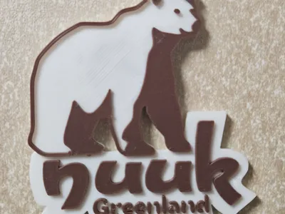 Nuuk - Fridge Magnet
