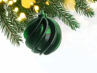 Boule de Noël pleine à côtes — photo 4